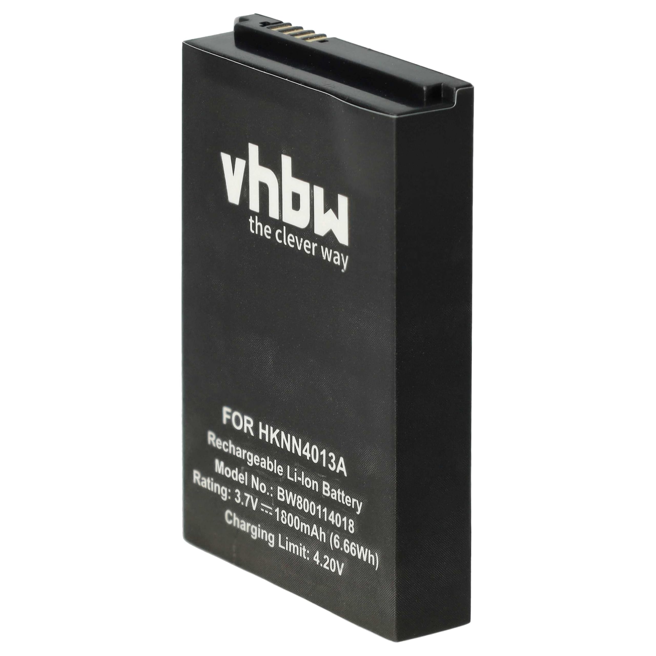 vhbw 10 x akumulator zamienny do Motorola SNN5762A, SNN5782B, SNN5765, SNN5782, SNN5819, SNN5762 do radia (1800 mAh, 3,7 V, Li-Ion)