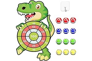 Large Dinosaur Dartboard for Party Games and Outdoor Fun