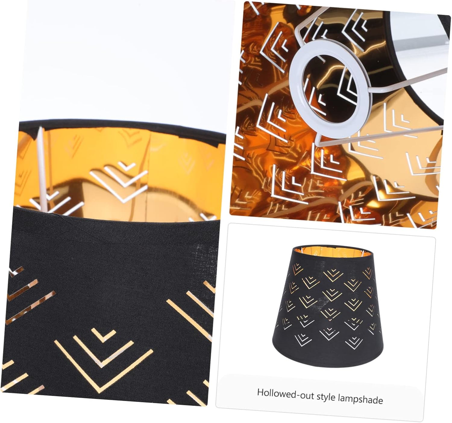 DOITOOL 1pc Modern Lampshade Easy Install Ceiling Light Shell Decorative Shell for Wall Ceiling