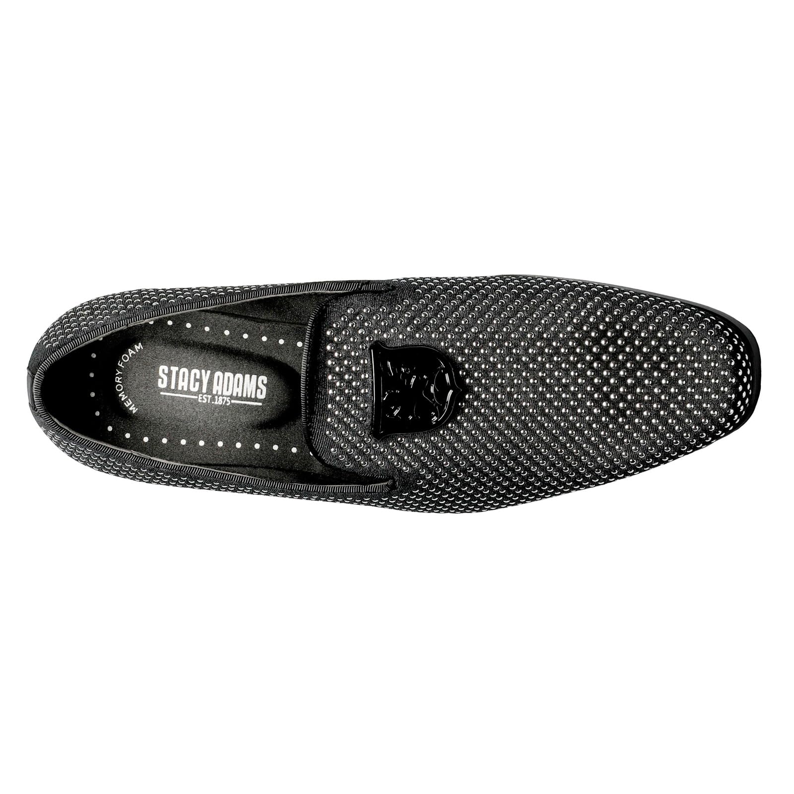 Stacy Adams Mężczyźni Swagger Studded Ornament Slip-onMokasyn do samochodu