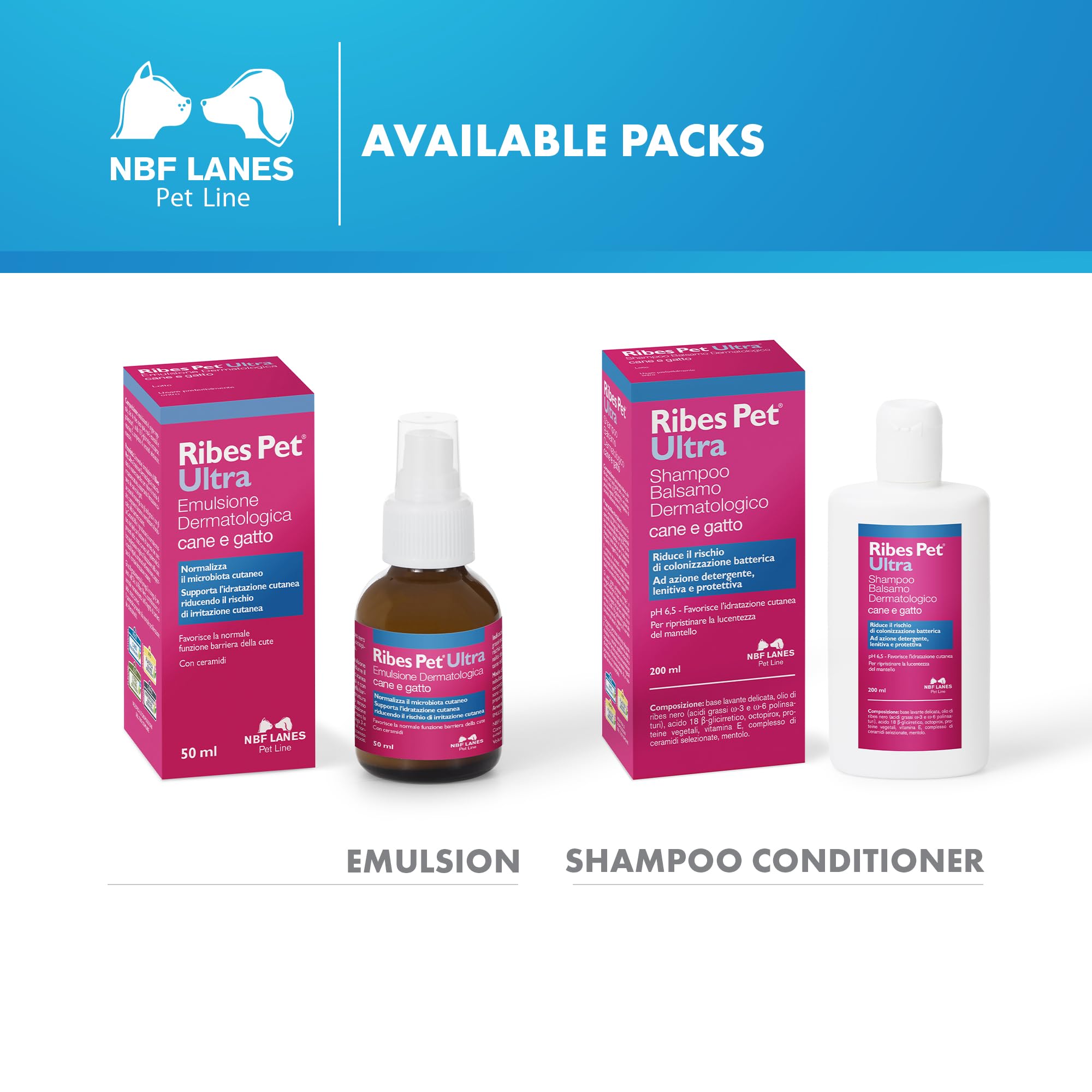 N.b.f. Lanes Ribes Pet Ultra Shampoo Balsamo 200 Ml