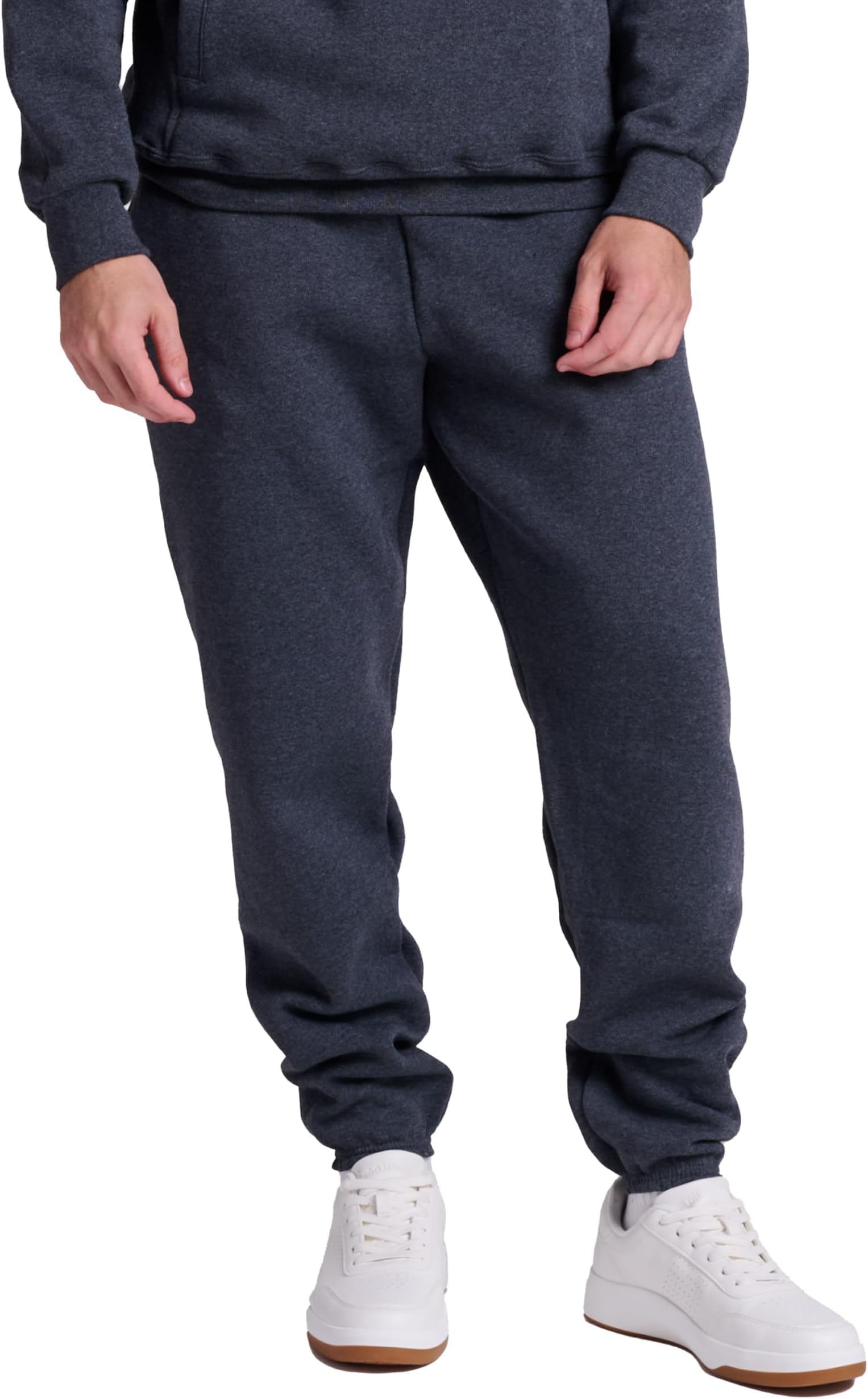 Russell Athletic Men's Dri Power Fleece Elastic Bottom Sweatpants, Relaxed Fit, Moisture Wicking, with or Without Pockets