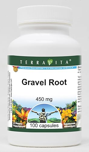 Raíz de Grava - 450 mg (100 Cápsulas, ZIN 515805) - Paquete de 3