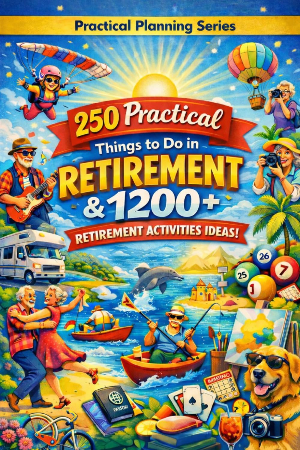 Practical 250 Things to Do in Retirement & 1200+ Retirement Activities Ideas: Inspiration, Ideas, and a Retirement Bucket List (Practical Planning Series)