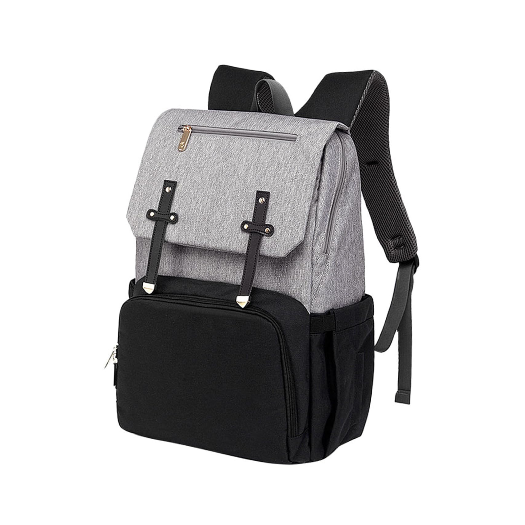 Toddmomy Doppelte Schultertasche für Mütter Multifunktionsrucksack aus Oxford Stoff Großer Reiserucksack mit Verschleißfestem Material zum Einkaufen und Ausgehen