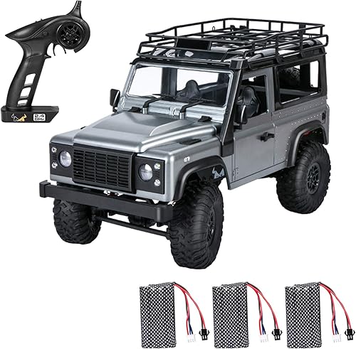 GoolRC MN 99s RC Car, 112 escala 4WD 2.4G coche de control remoto para niños y adultos, RTR RC Crawler Off Road Truck para modelos de vehículos Land