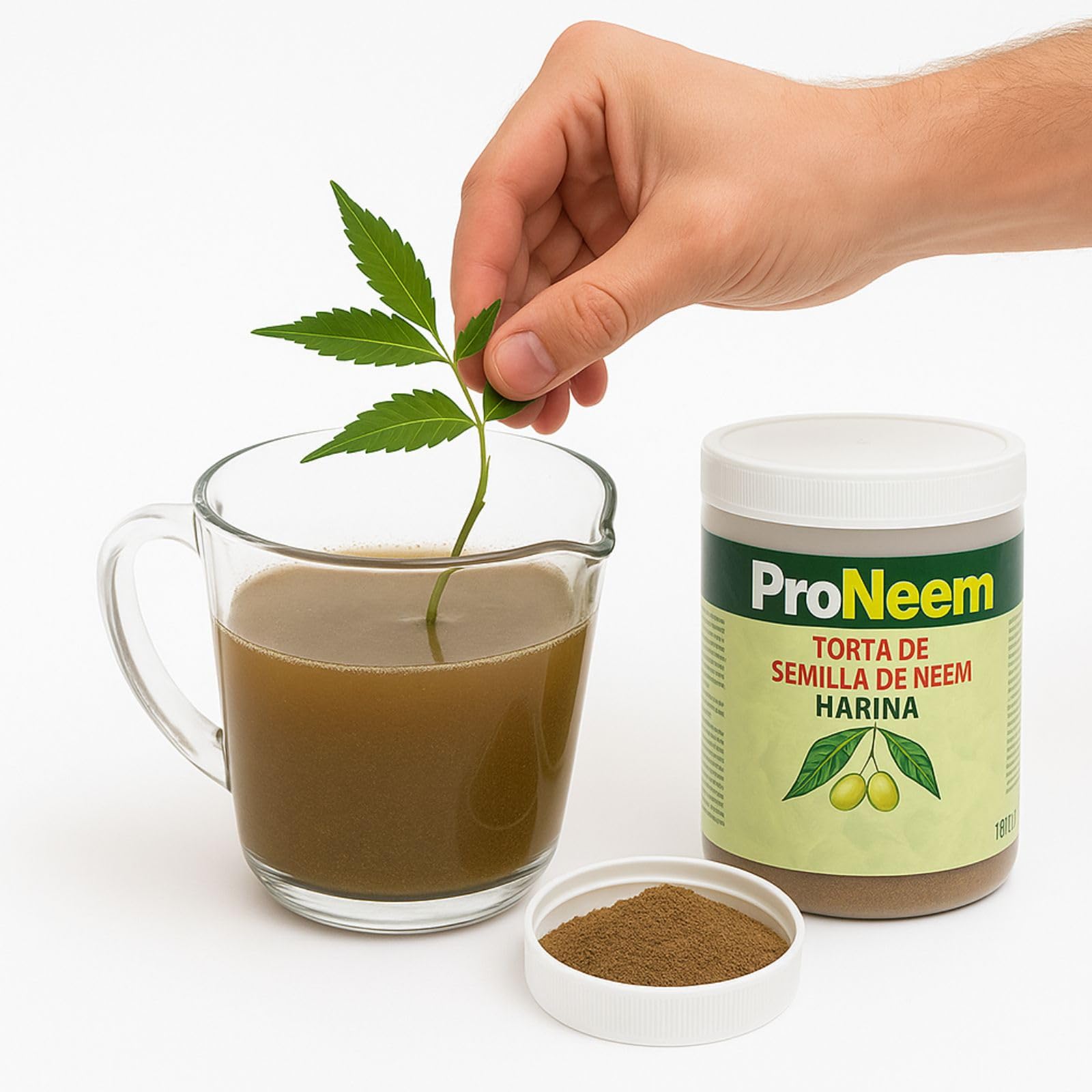 Weedness Neem Mehl für Schädlingsbekämpfung 5 Kg – Insektenspray Schädlingsbekämpfung Garten Pflanzen Anbau Indoor Outdoor