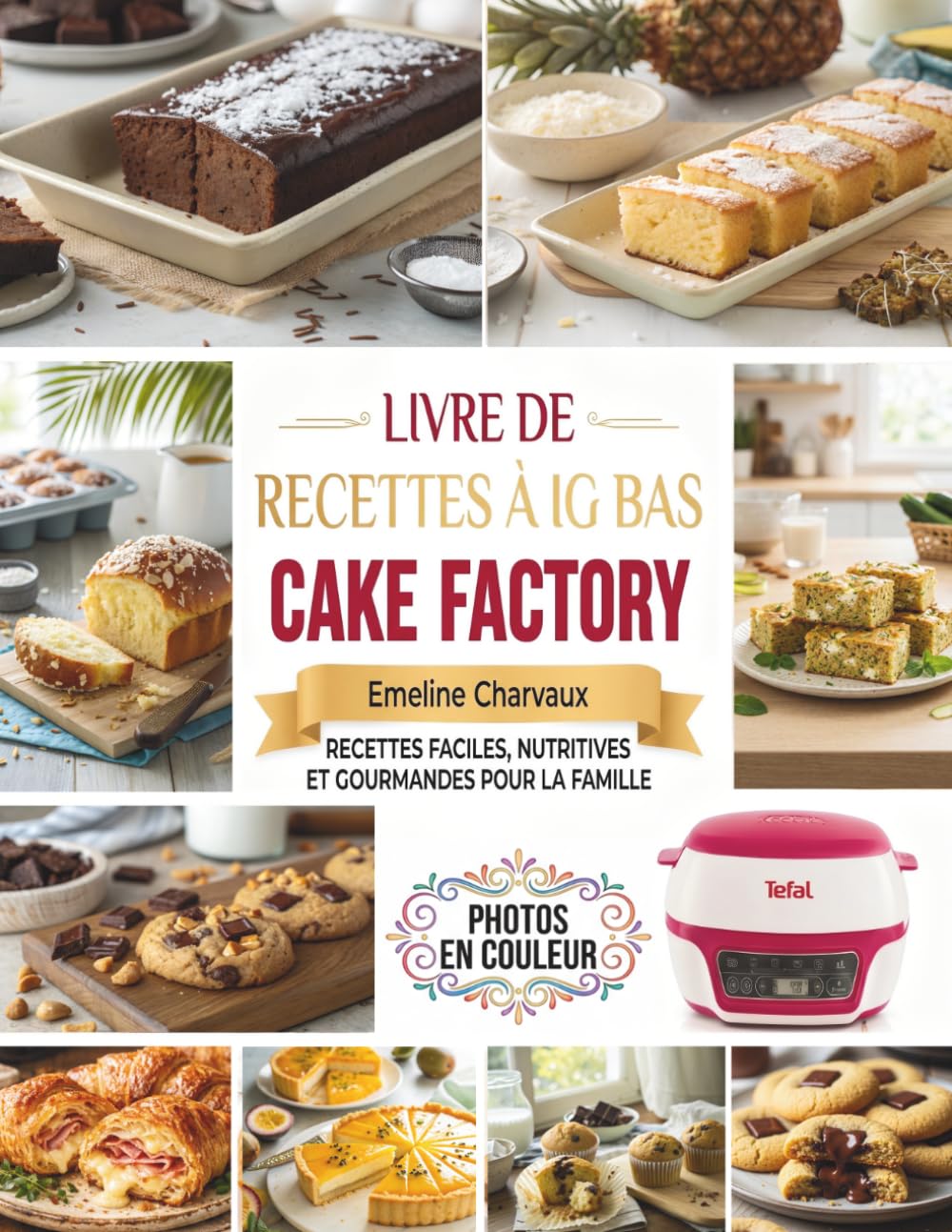 livre de recettes à IG bas cake factory: Recettes faciles, nutritives et gourmandes pour toute la famille
