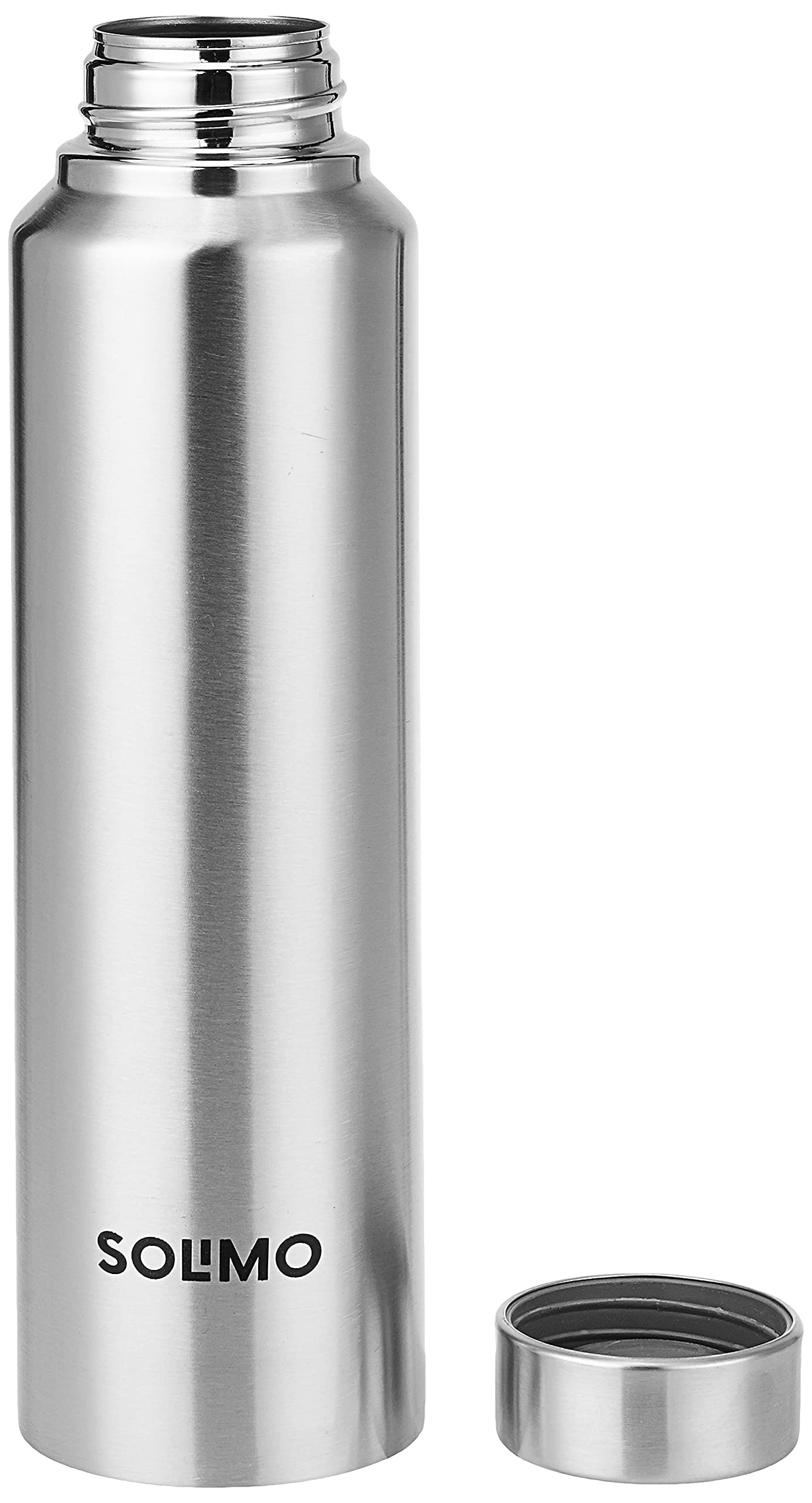 See full amazon price history chart for Amazon Brand - Solimo Slim Stainless Steel Water Bottle, 1 litre(Pack of 1) Amazon Brand - Solimo Slim Stainless Steel Water Bottle, 1 litre(Pack of 1) (B0929NZ67L) Amazon Price History, Amazon Price Tracker