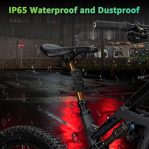 Miniatura 26 de Juego de 2 alarmas inalámbricas para bicicleta con control remoto, alarma antirrobo, alarma inalámbrica con sensor de movimiento, alarma impermeable
