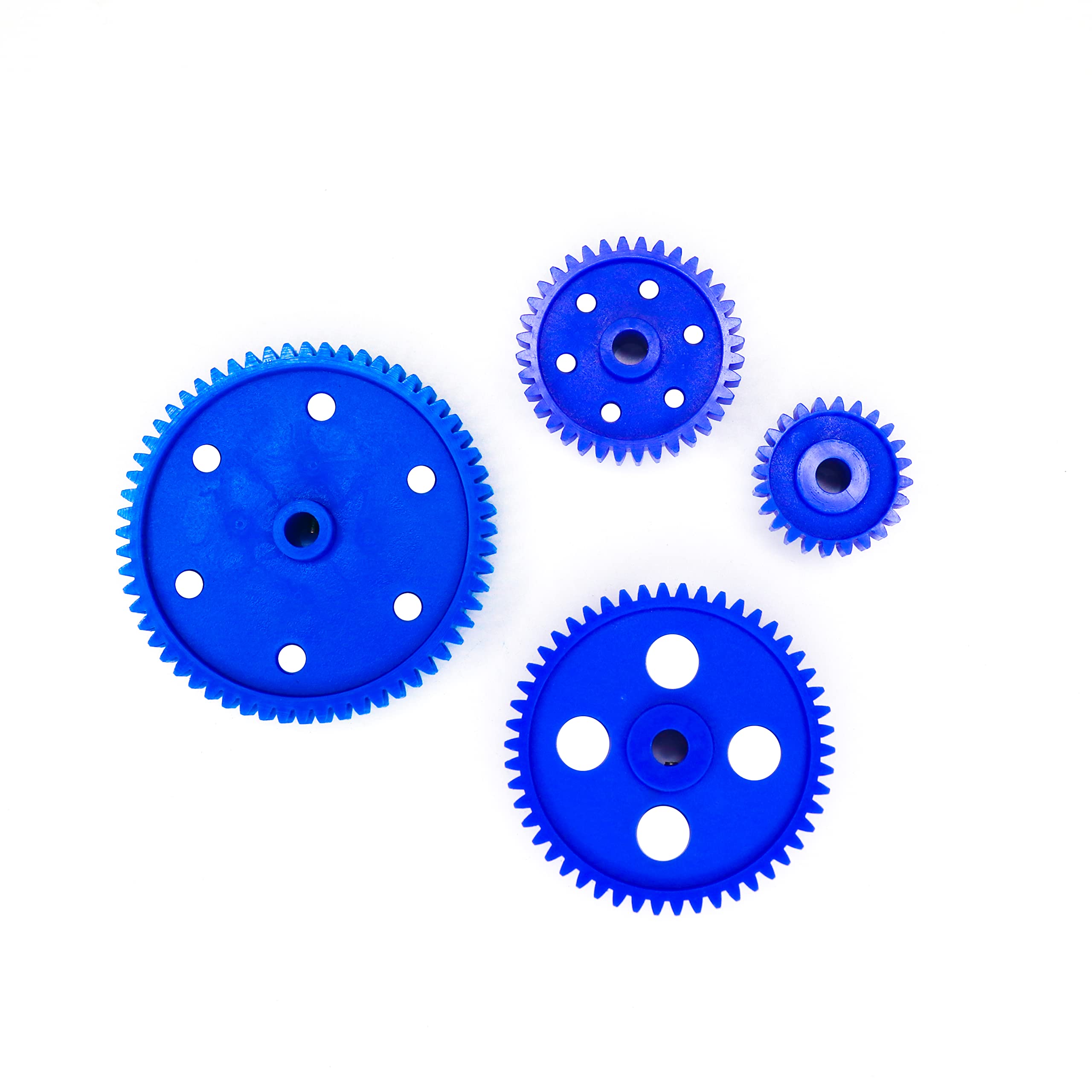 Electronic Spices 4pcs 61 Tooth + 50 Tooth + 36 Tooth +26 Tooth Blue Gear Plastic Wheel for electronic and school projects (BLUE, 4) (B09Q6C761G) Amazon Price History, Amazon Price Tracker