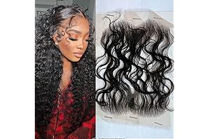 Meadow Hair 4 Pcs HD Lace Baby Hair for Edges Only -...