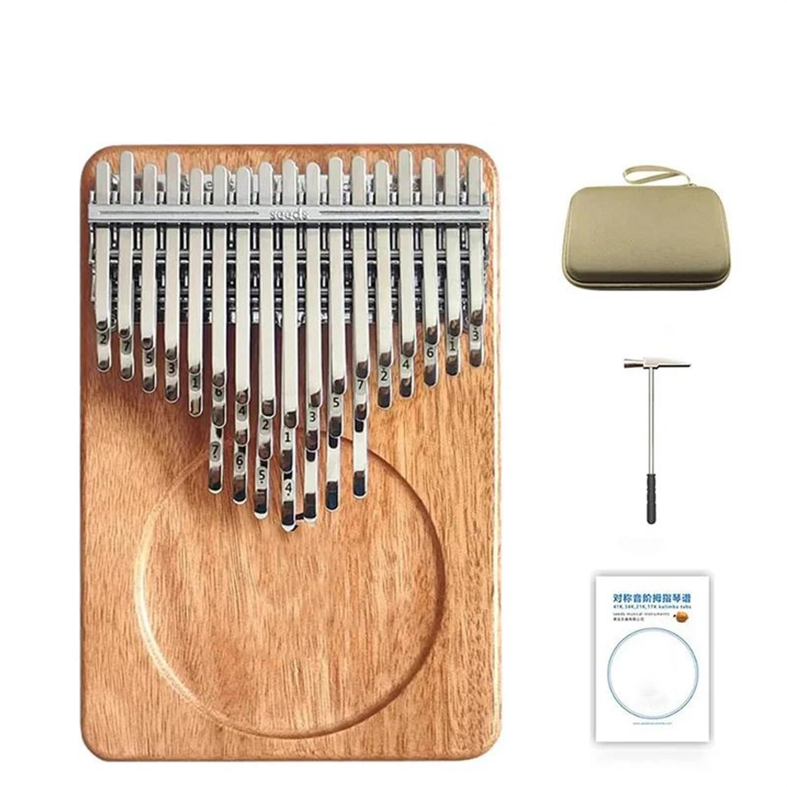 Kalimba para principiantes Okoume madera kalimba 41 tarjetas marimba profesional música kalimba 41 tecla cromática profesional pulgar piano hecho a mano