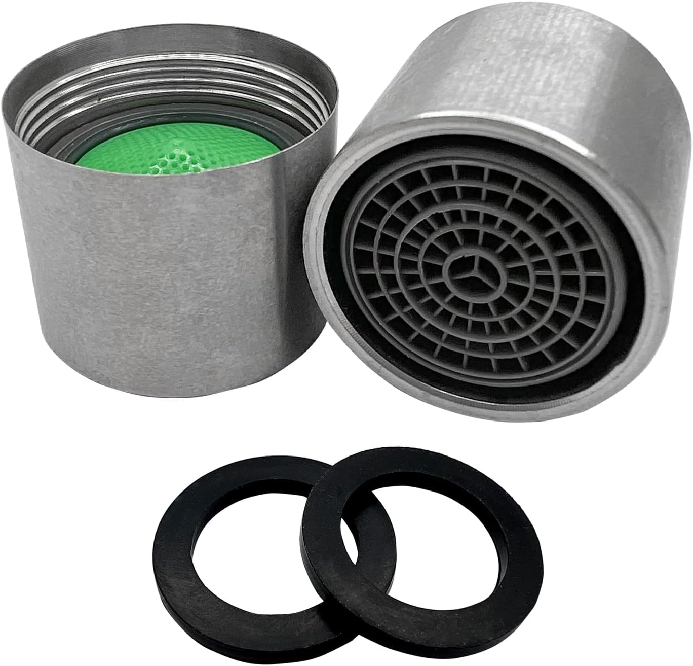 4Pcs Faucet Aerator,Stainless Faucet Aerator with Gasket,Faucet Flow