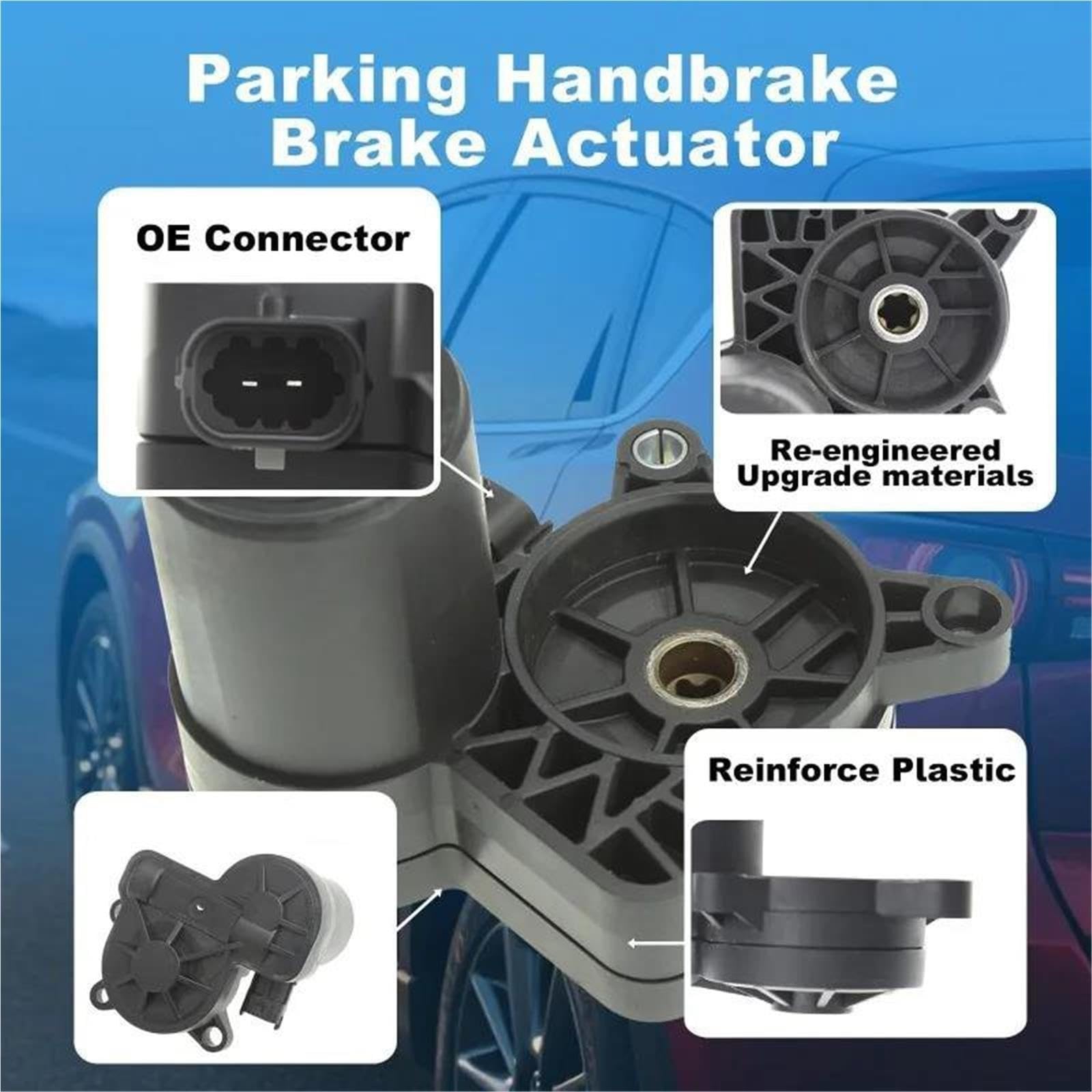 Per Ford Per Escape 17-18 2.0L Attuatore Elettronico Posteriore Parcheggio