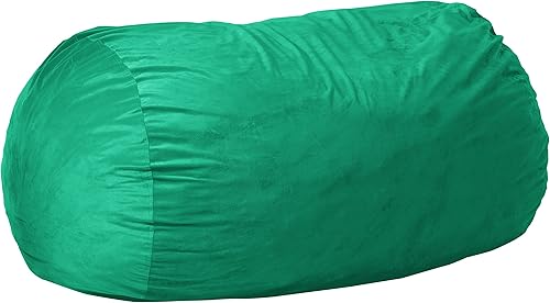 Miniatura 97 de Chill Sack Silla de puf, tumbona de 6 pies, microgamuza azul marino - solo funda Microsuede,Microsuede - Negro - Solo funda,Microsuede - Camel -