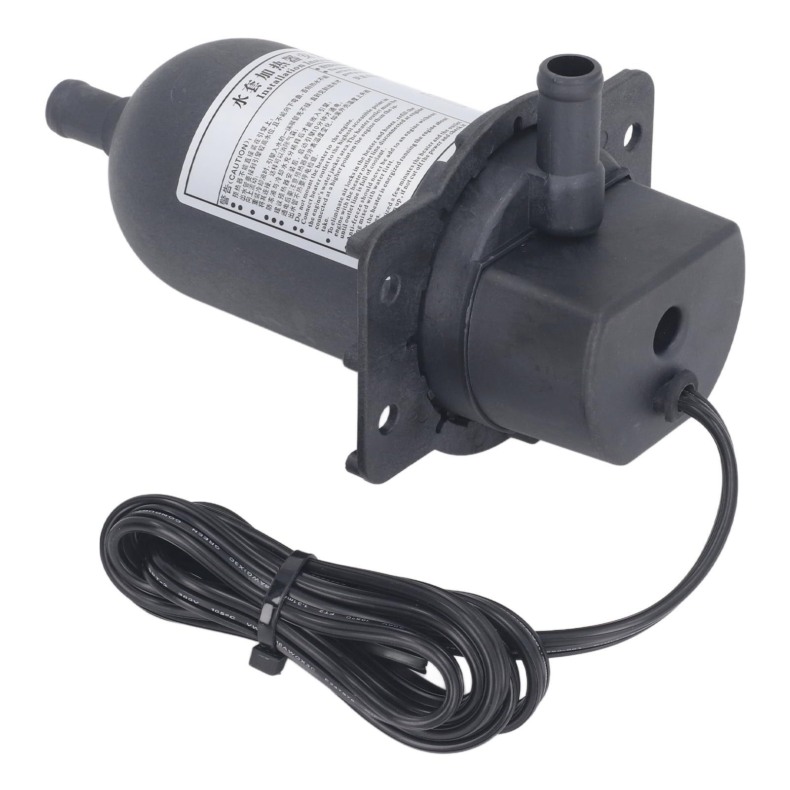 Préchauffeur de Liquide de Refroidissement électrique Efficace 1500 W avec Thermostat pour Moteur Générateur – Chauffe-eau Durable pour Moteur de 2,5 à 5,7 L – Protection IP54, adapté à