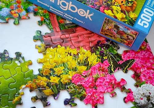 Rompecabezas colorido y divertido de 500 piezas para adultos, rompecabezas dálmatas de vida en la playa con dedos de arena y besos salados,