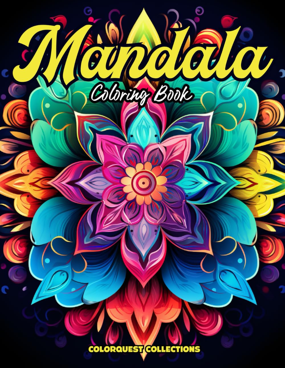 Mandala Coloring Book: Spirals of Serenity: Unlocking Creativity with Mandalas