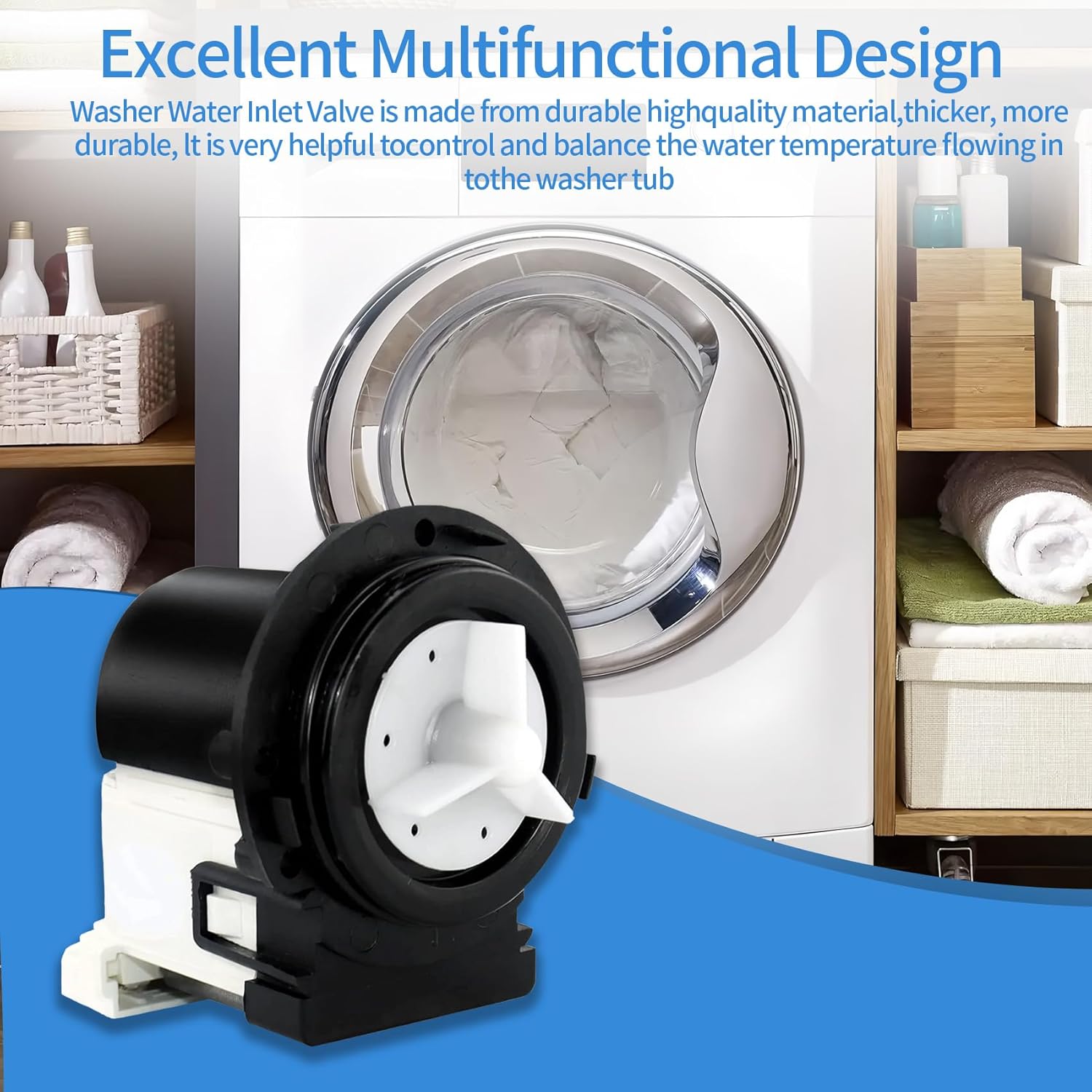 WM4370HKA WM8100HVA WM2501HWA Washer Drain Pump Motor for LG WM2501HVA WM5000HVA WM1388HW WM3575CW WM2301HW WM3370HVA WM3570HVA WM3488HW WM2650HRA WM3570HWA WM3270CW WM3470HVA