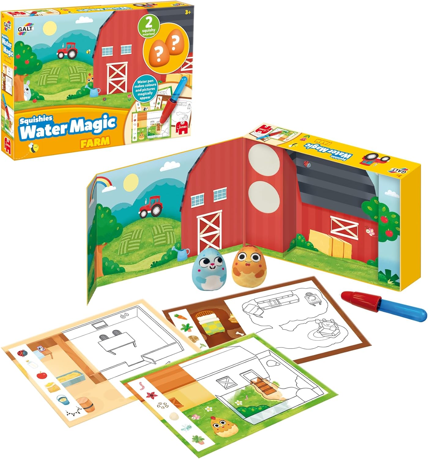 Water Magic Squishies - Bauernhof