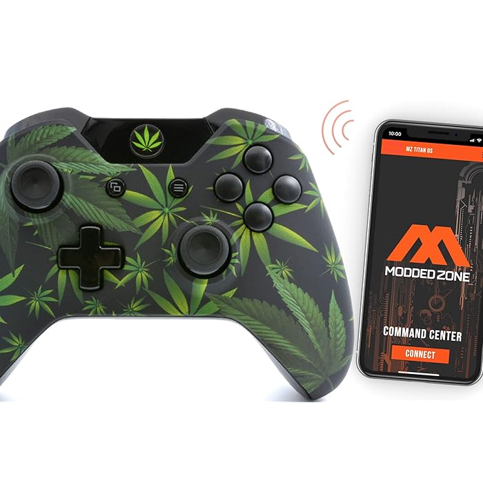 Buy 420 Black Smart Rapid Fire Custom Modded Controller for Xbox One S