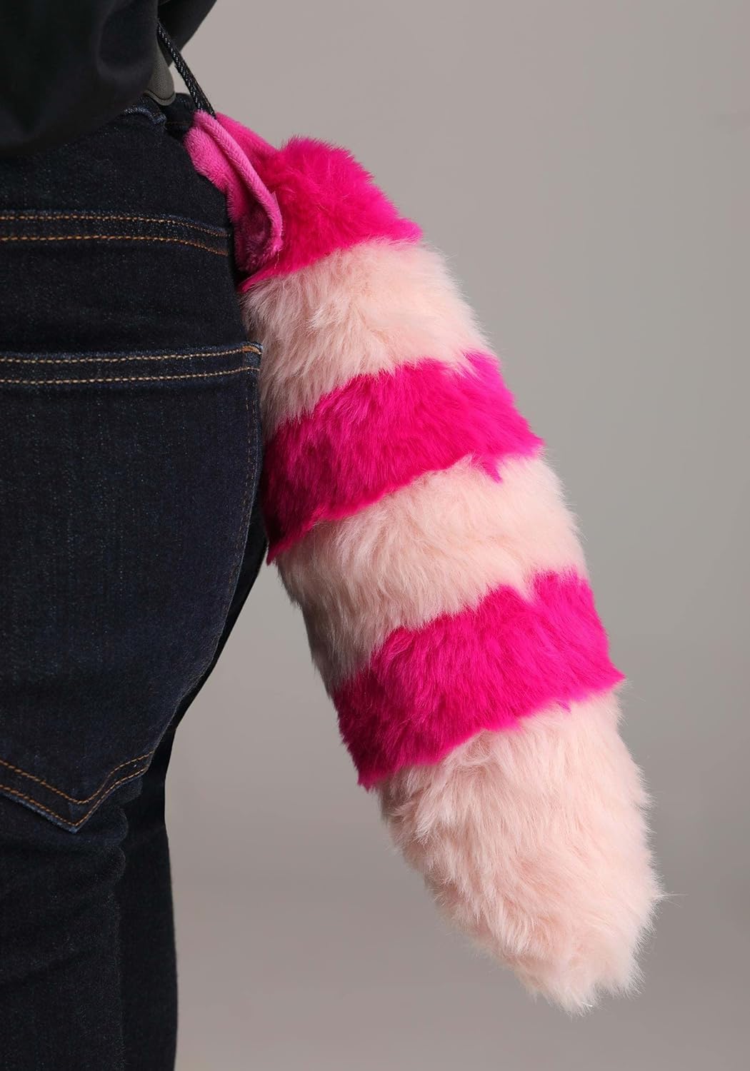 Disney Plush Cheshire Cat Headband & Tail Kit - Soft Velour and Faux Fur Costume Accessories for Adults & Kids - Image 6