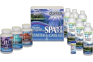 Waters Choice 6 Month Complete Hot Tub Chemicals Starter Kit: Natural Hot...