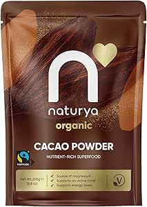 Naturya Fairtrade Organic Cacao Powder, 250g