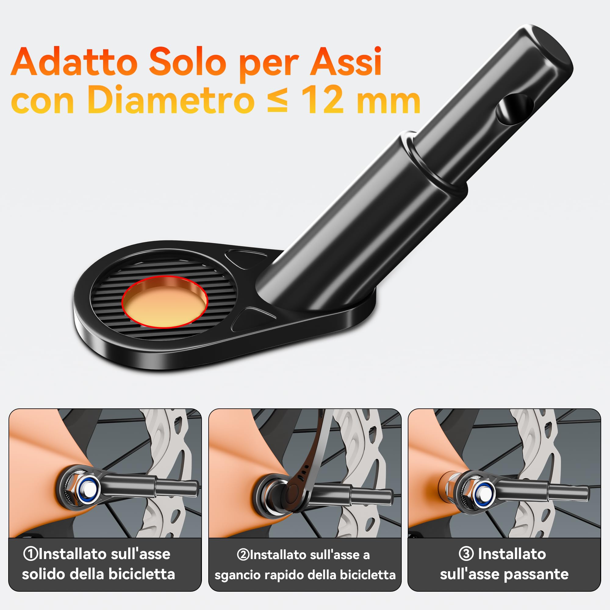Adattatore gancio di traino per rimorchio per bicicletta per cani e bambini