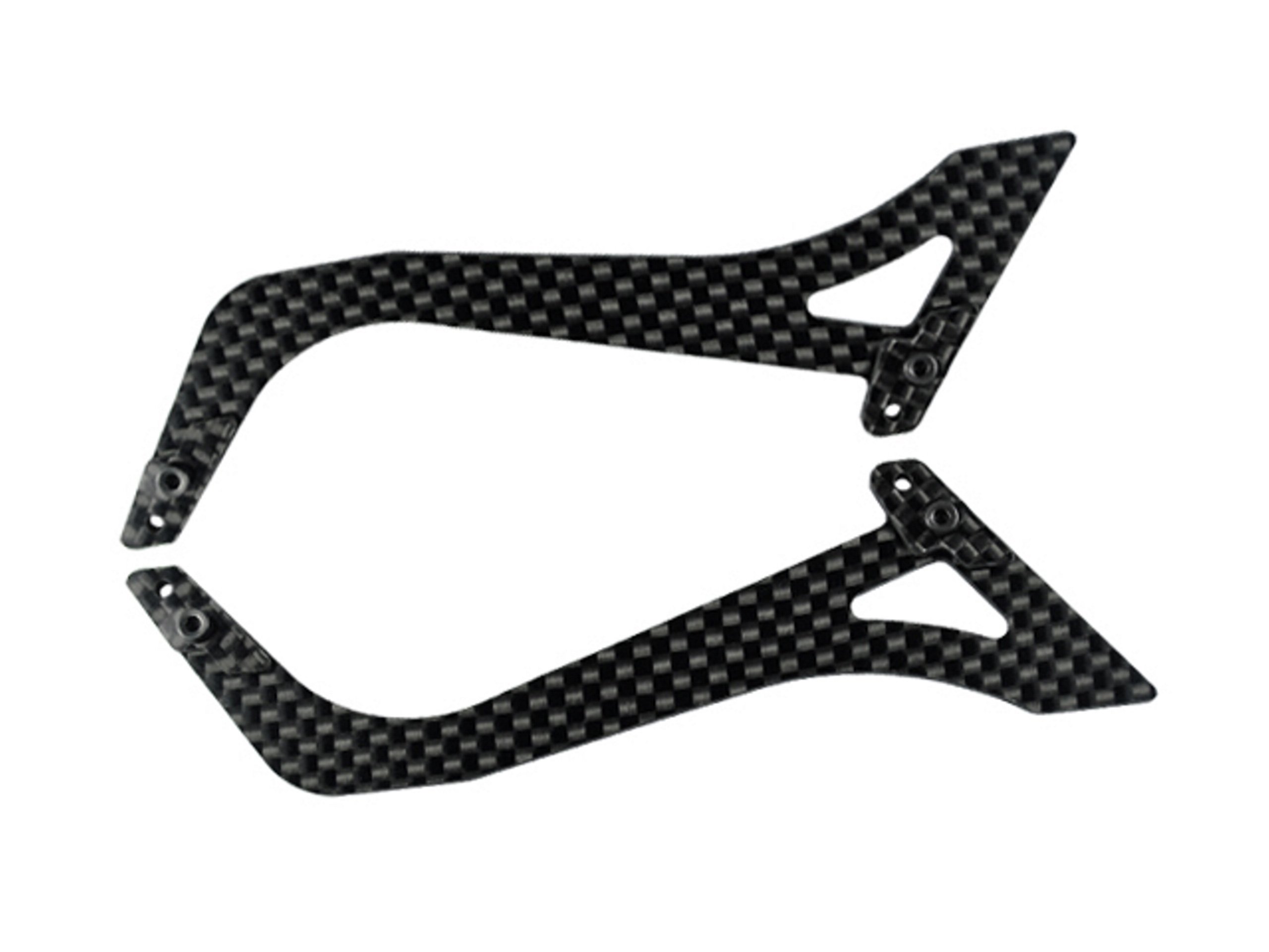 Microheli Carbon Fiber Landing Skids B Style - Blade Fusion 270