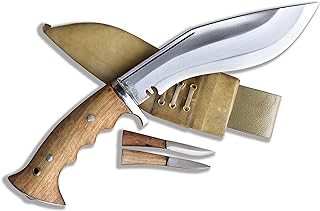 Genuine kukri/khukuri - 6 Inch Iraqi Panawal Angkhola Gripper Handle White Sheath Hand Made in Nepal… - GK&CO. Kukri House