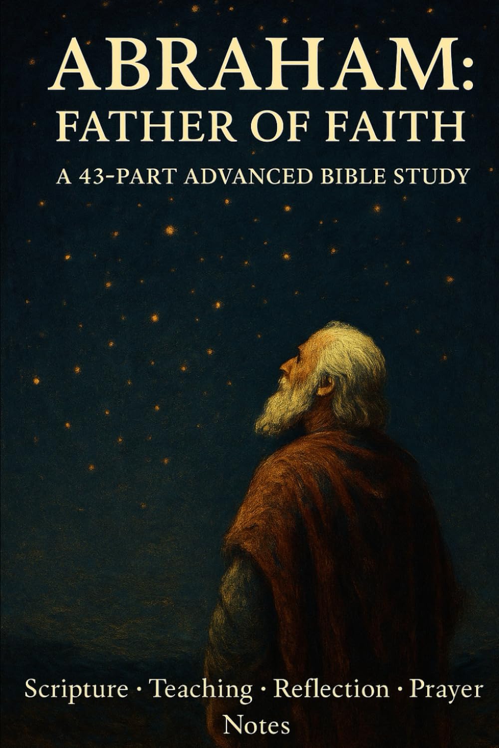 Abraham: Father of Faith – 43-Part Advanced Bible Study with Scripture, Teaching, Reflection, Prayer & Notes (Christian Study Guide, Old Testament, NIV, Spiritual Growth)