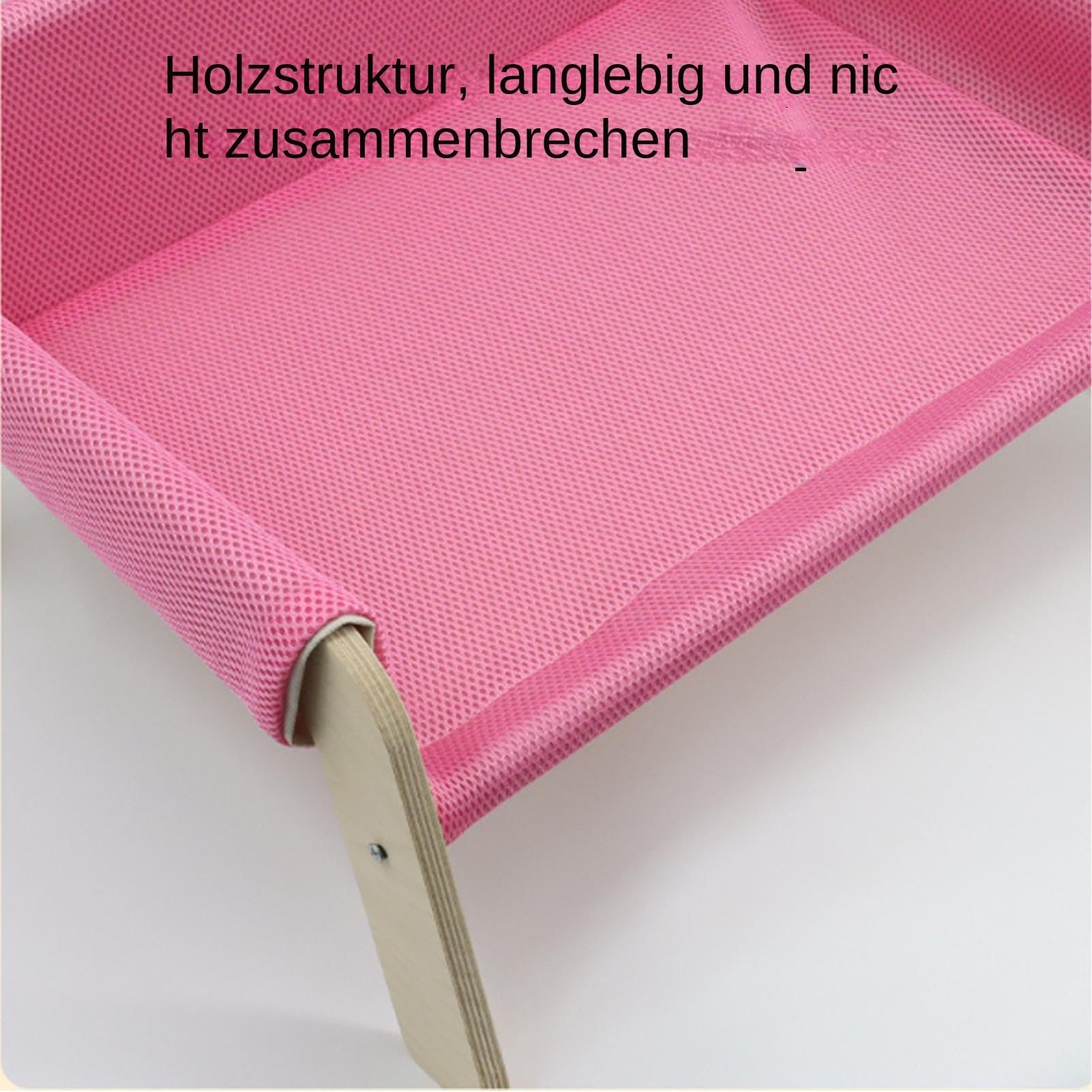 Cama para perros, cama lavable para perros, sofá para perros | sofá de silla estable, de madera natural con extraíble y lavable, alfombrilla de espuma con espuma de apoyo adecuada e imperm