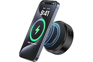 15W Magnetic Car Mount Wireless Charger for iPhone 12/13/14/15/16