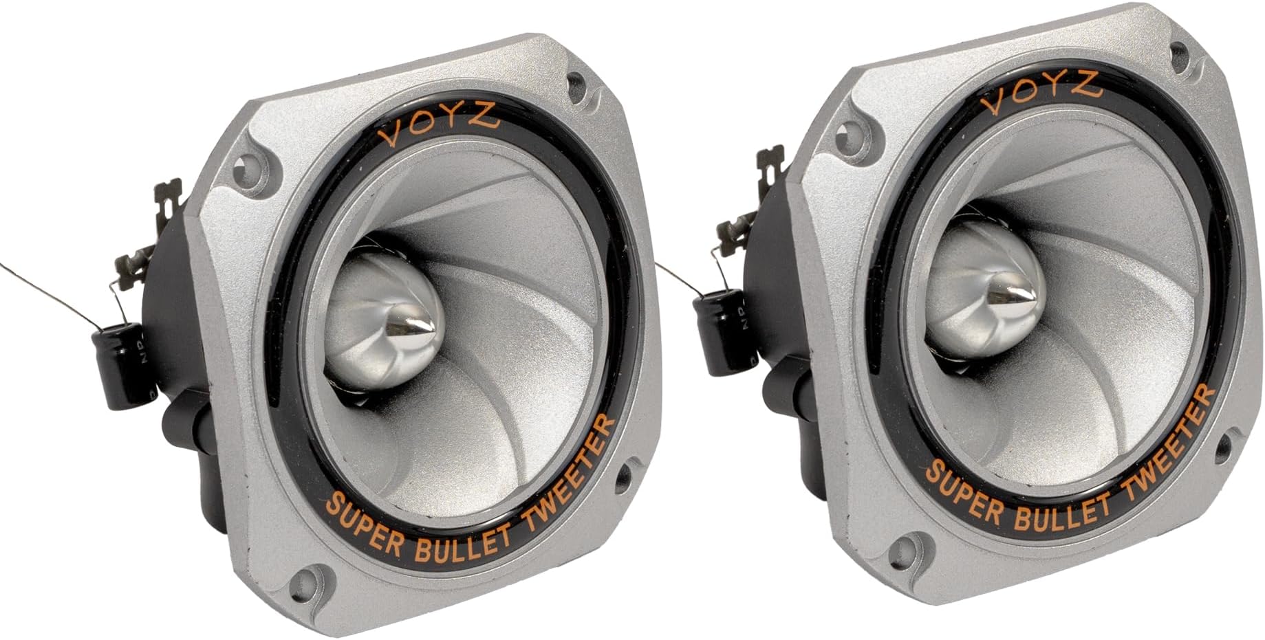 Super Tweeter STINGER Audio 3.5" High-Fidelity Car Audio Compression Bullet Tweeters - View #6