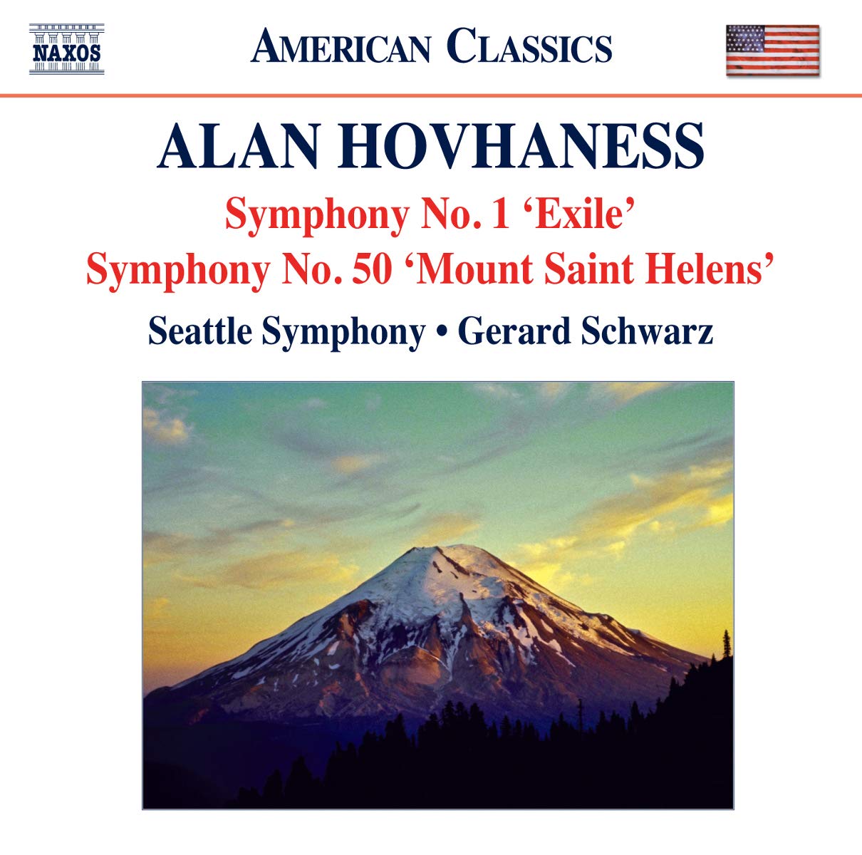 Hovhaness: Symphony No. 1 - Exile / Symphony No. 50 - Mount Saint Helens / Fantasy on Japanese Woodprints