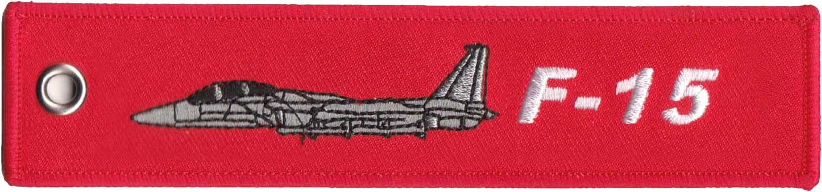 F-15 Aircraft RBF Key Chain Baggage Luggage Tag