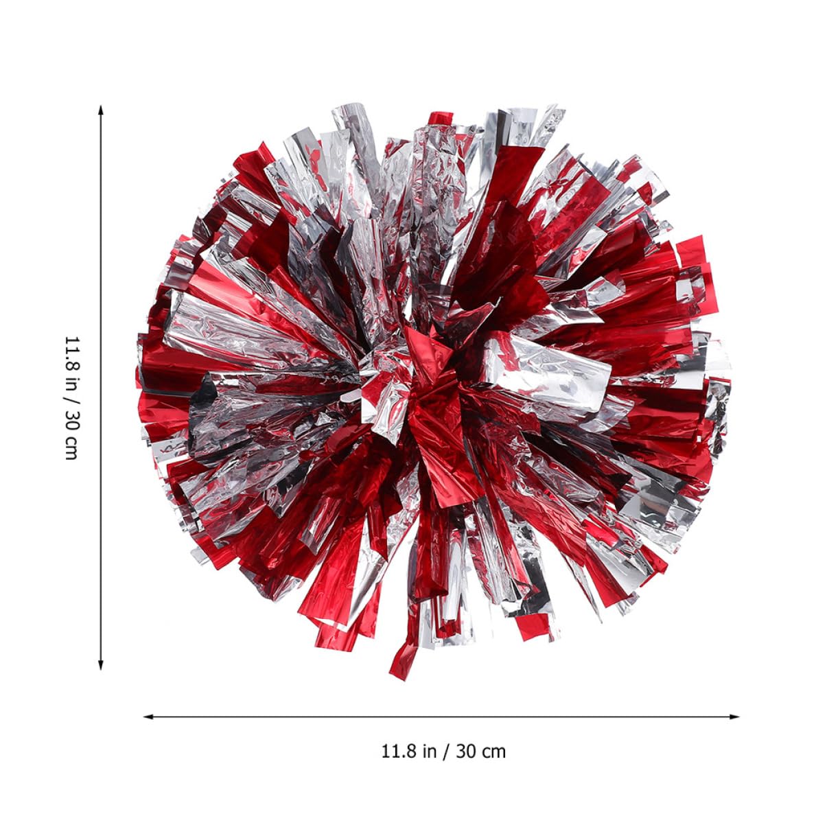 ifundom 3Pcs Cheer Pom Poms for Sports Events Durable Cheerleading Props with Handle Eye Catching Colors for Competitions Dance Performances and Celebrations