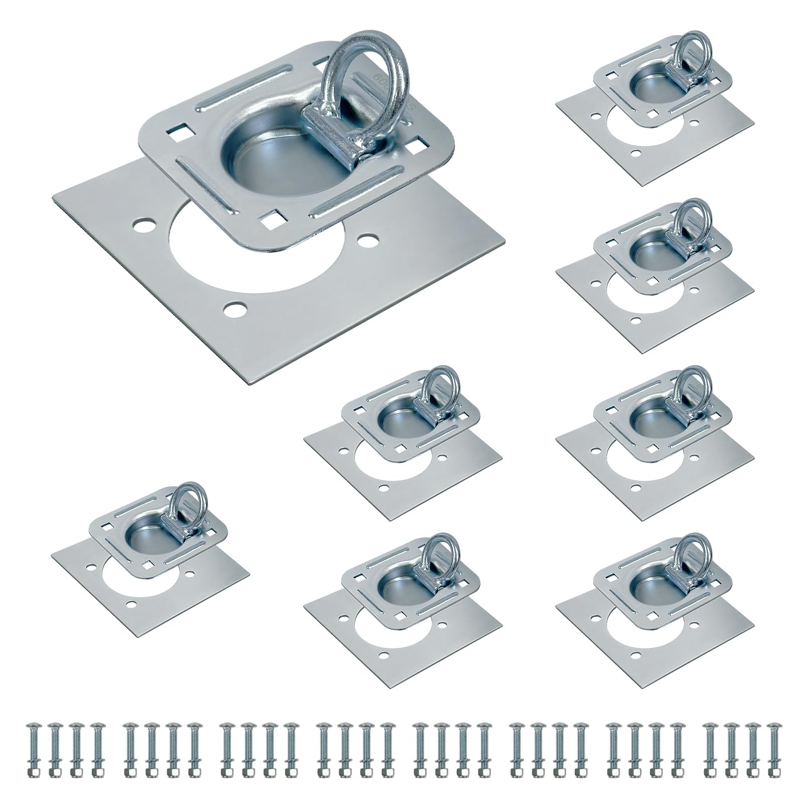 truck bed floor tie downs