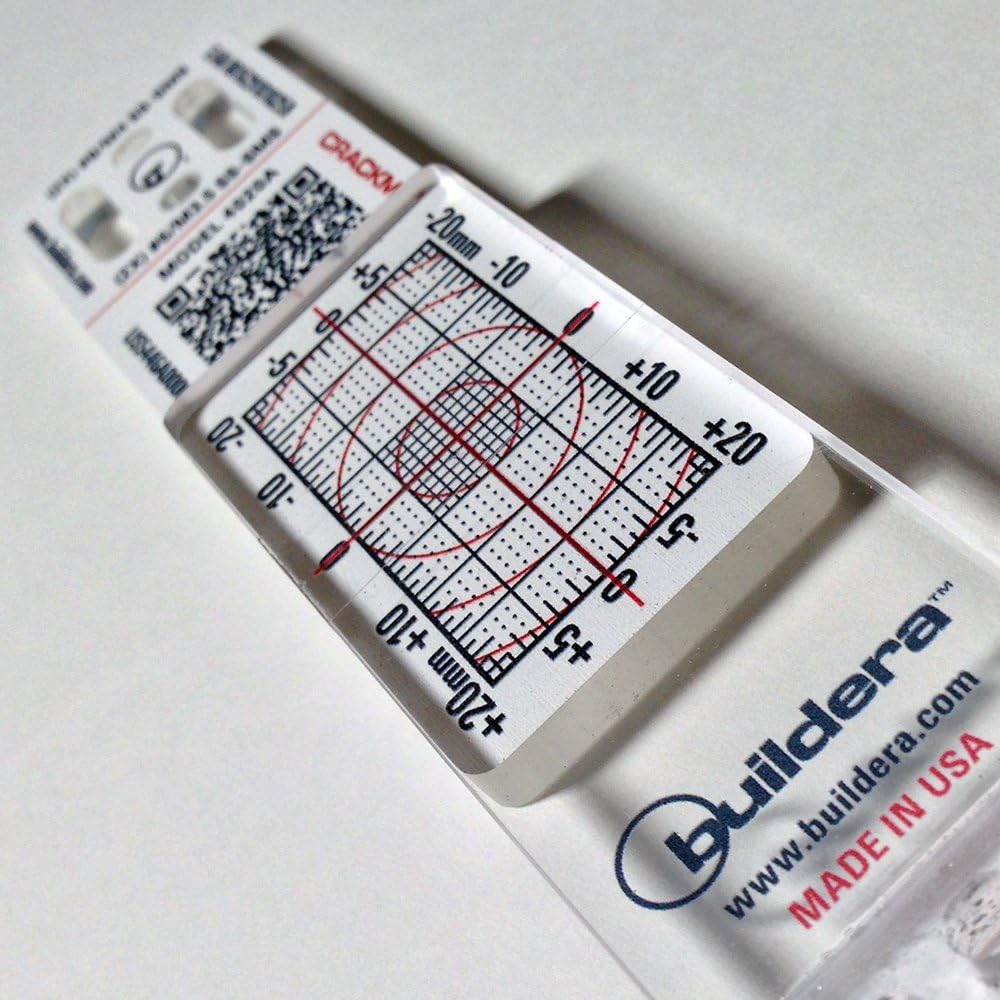 Crackmon Concrete Crack Monitor Kit (3 Qty)