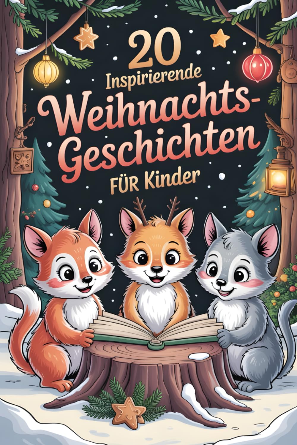 20 Inspirierende Weihnachtsgeschichten Für Kinder: Herzerwärmende Erzählungen, Die Freundlichkeit, Mut Und Freundschaft in Dieser Magischen Jahreszeit Feiern