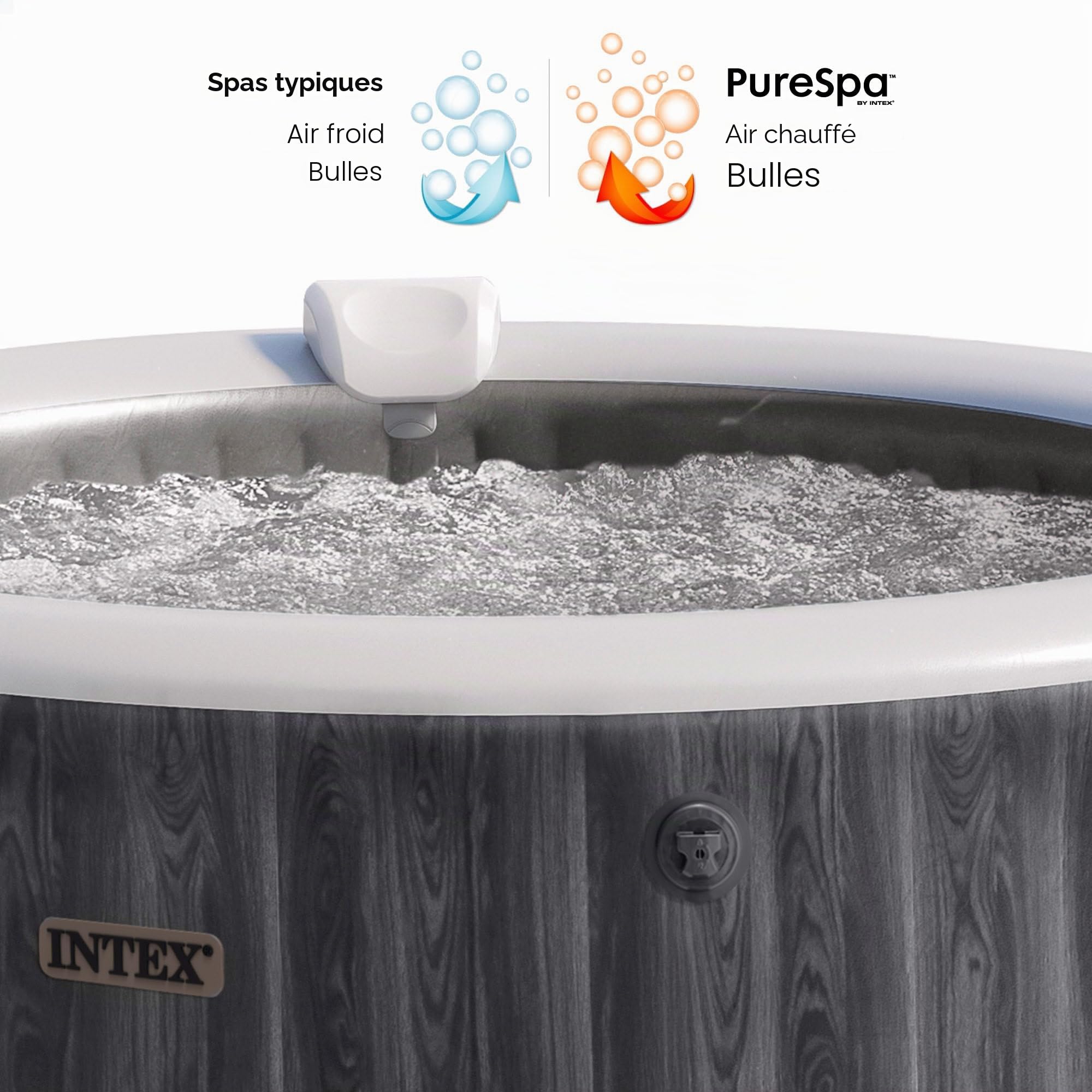 Intex - 28440NP - Pure Spa Baltik 4 Places