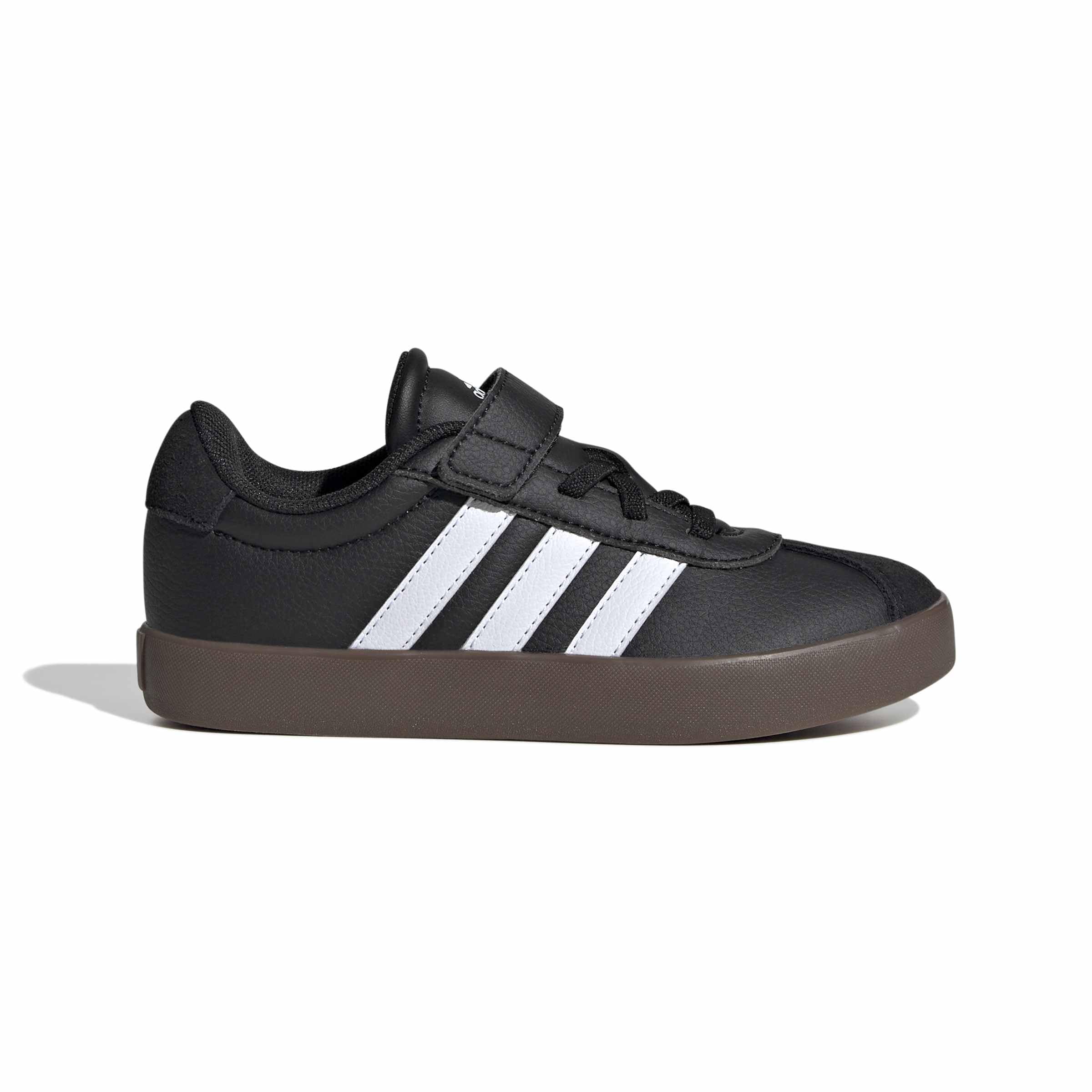 adidas Uniseks - dzieci VL COURT 3.0 Shoes, Black/White/Black, 30 EU