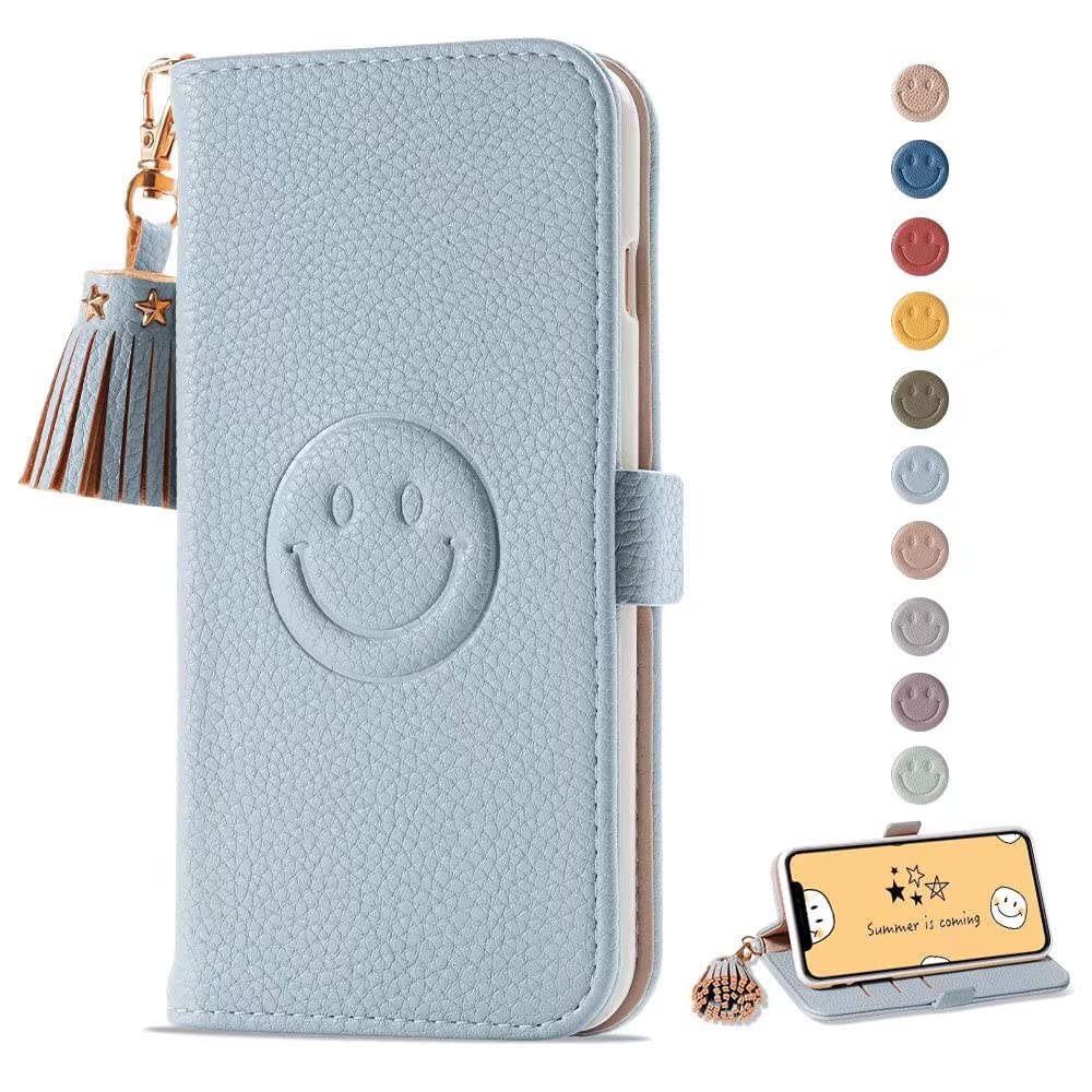 Amazon.co.jp: Acclink iPhone14 ケース 手帳型 可愛い 耐衝撃 防水  