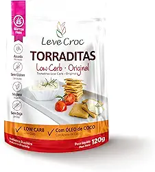 Torraditas Low Carb Original 120g - Leve Croc