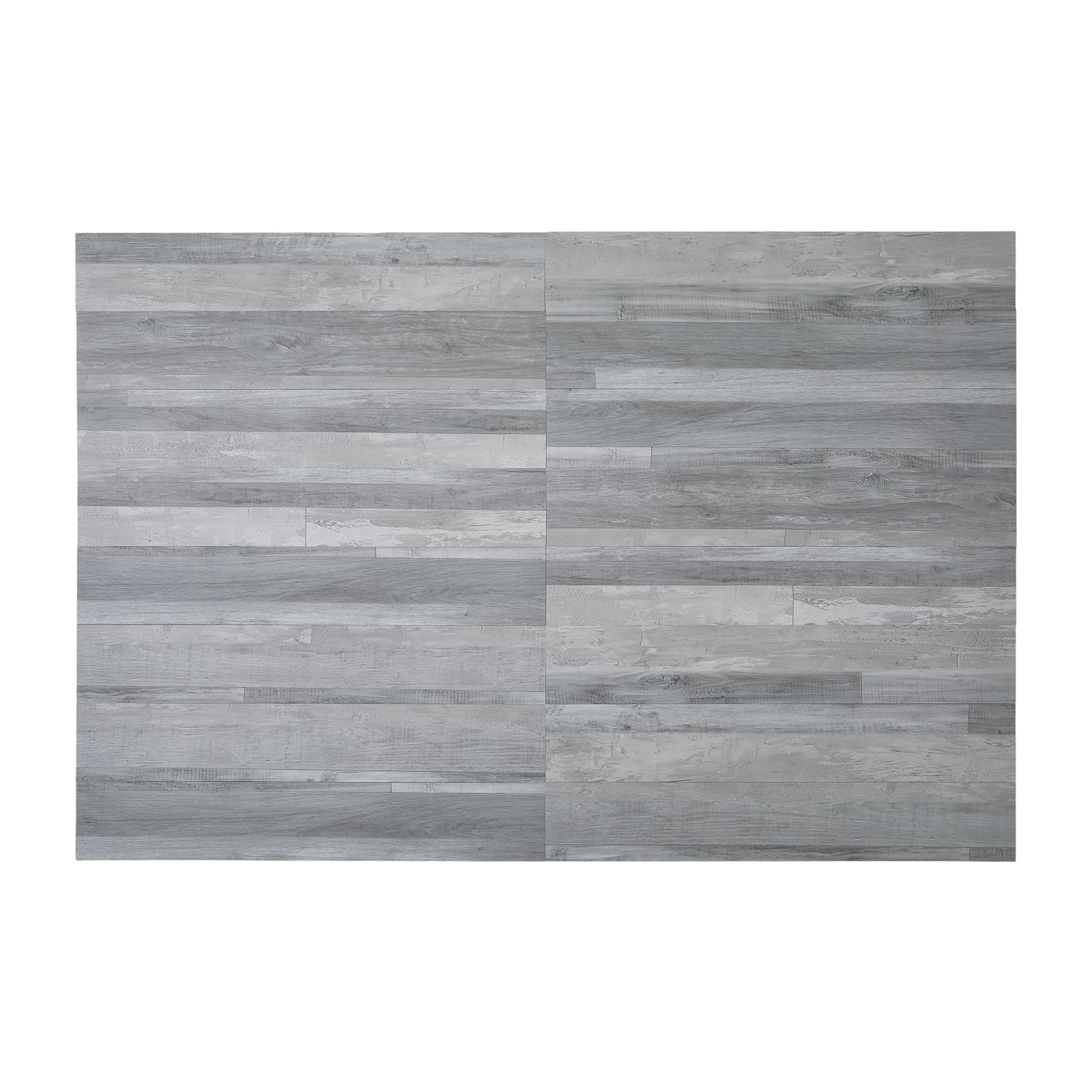INMOZATA Peel and Stick Flooring Waterproof Self Adhesive Vinyl Flooring 36pcs Self Adhesive Floor Planks 2.0 mm Thick Flooring Tiles for Bedroom, Living Room, Kitchen(5㎡,Splice Smoky Grey) — image 1