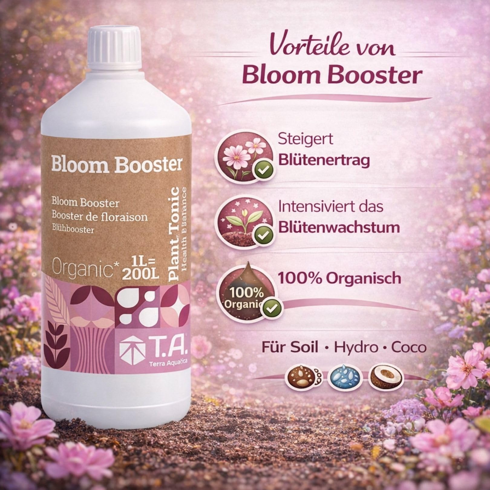 Weedness T.A. Tripack Pro Organic Bloom – Floraison organique professionnelle
