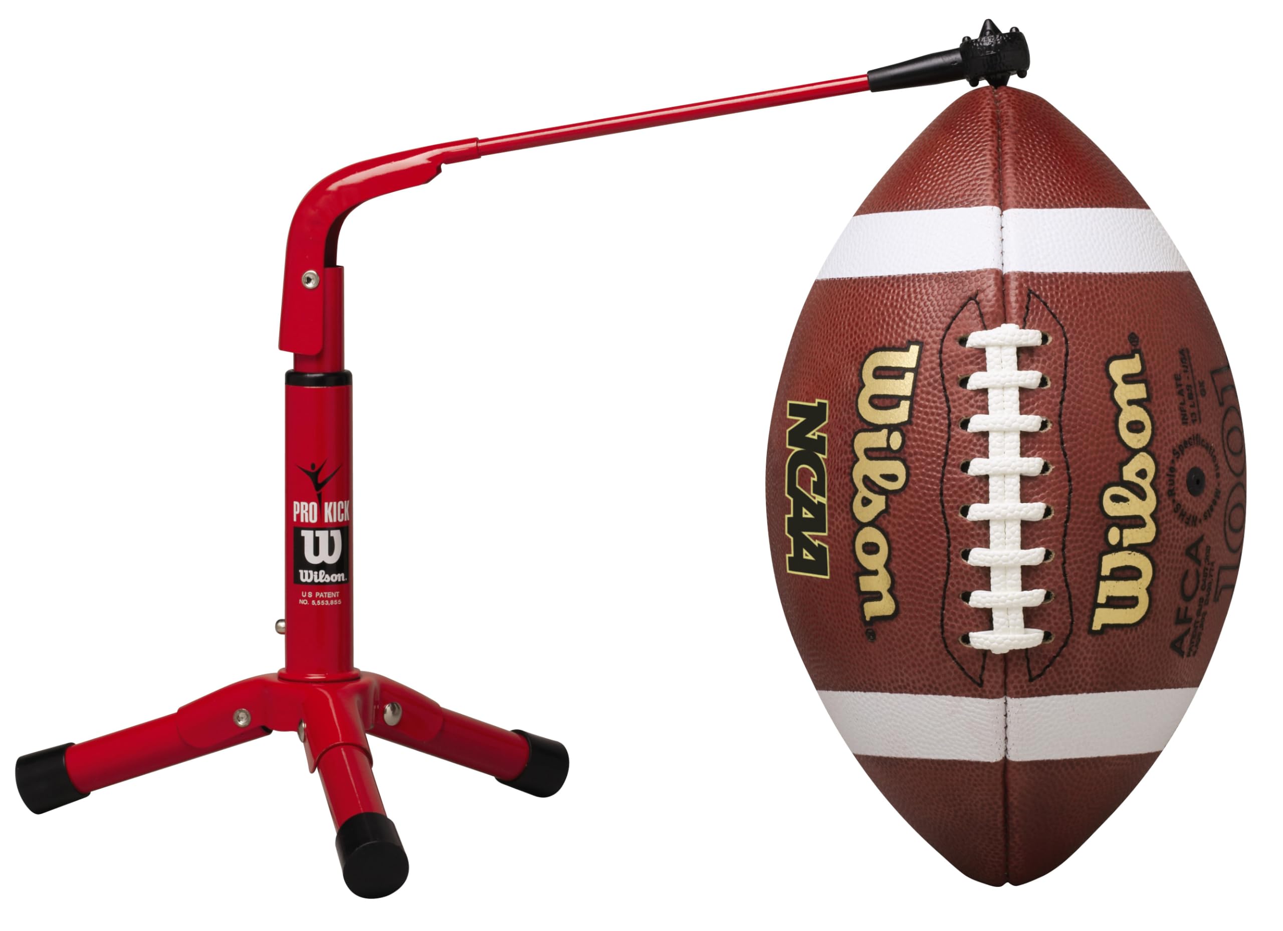 Wilson Pro Kick Football Holder - Red