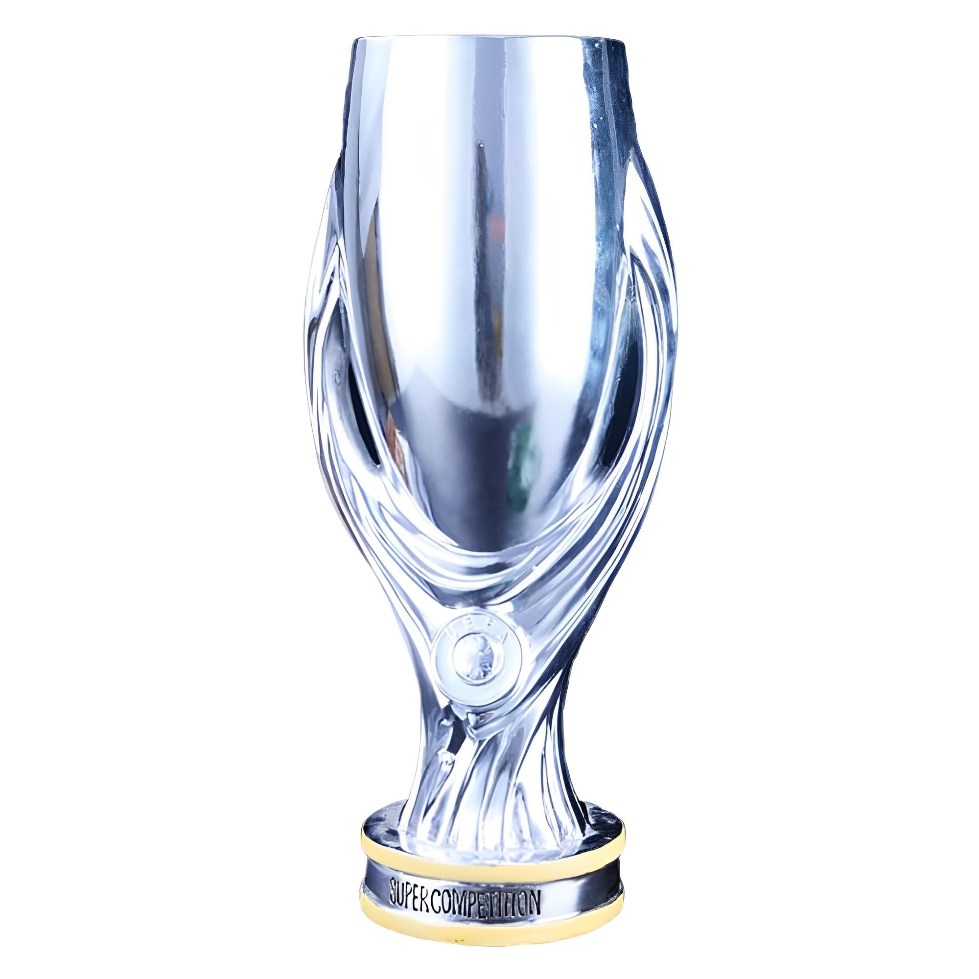 DHetyE souvenir, European Super Cup Trophies Football Trophy Replica Competition Suitable for Game Gift(32cm)